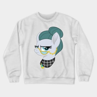 Cloudy Quartz portrait Crewneck Sweatshirt